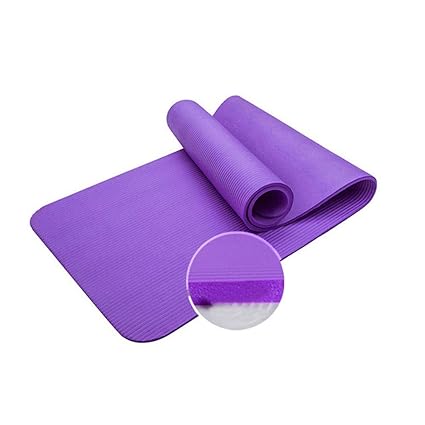 WJIFU Esterilla De Yoga Gruesa, Alfombras De Reversible ...