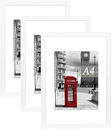 Scholar Tree White A4 Picture Frame Set of 3 with Mounts view 1