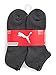 PUMA Low Cut Socks, Grey, 10-13