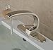 Rozin Creative Design Single Lever Bathroom Sink Faucet with Cover Plate Brushed Nickel mixer tap