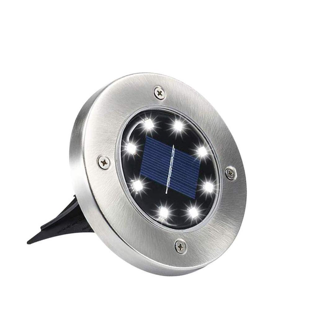 GRIFEMA DG2007, Ground Solar Light for Outdoor, Waterproof Lamp for Lawn, (4 Packs)