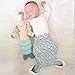 NinkyNonk Cute Mermaid Newborn Sleeping Bag Warm Cotton Baby Summer Sleep Bag Wearable Blanket for 0-12 Months