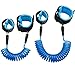 Anti Lost Wrist Link [2 Pack] 1.5M & 2.5M Safety Velcro Wrist Link for Toddlers, Children & Kids (Blue) by Blisstime