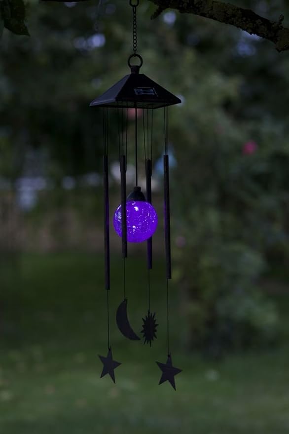Sun Moon & Stars Wind Chime Amazon.co.uk Garden & Outdoors