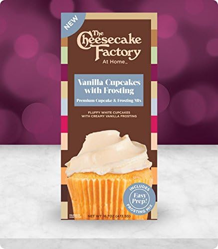 The Cheesecake Factory at Home Premium Cupcake &amp; Frosting Mix (Vanilla)
