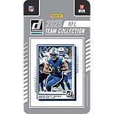 Detroit 2025 Lions Donruss Football Limited Edition 11 Card Complete Factory Sealed Team Set with Jared Goff, David Montgomery, Sam Laporta, Hall of Fame Legend Calvin Johsnson & Many More!
