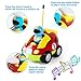 SGILE RC Police Race Car Train Toy for Kids Birthday Gift Present, Remote Control with Light Music Radio for Toddlers Preschooler Baby Kids Child, Red