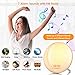Venanoci Alarm Clock, Homagical Wake-Up Light Alarm Clock with Colored Sunrise Simulation & Sunset Fading Bedside Night Lamp, Dual Alarms, 7 Natural Sounds, Snooze, FM Radio for Adults Kids Bedrooms