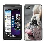 Planetar ( Boston Terrier Dog Breed Puppy Cute ) Blackberry Z10 Hard Printing Protective Cover Protector Sleeve Case