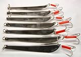 JiggingWorld Stainless steel viking jig with Treble Hook Best Cod Jigs