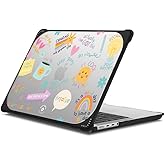 CASETiFY Bounce MacBook Pro 16-inch (M1-M5) Case [Enhanced Protective Corner Design/Ventilation Cutouts/Anti-Slip Grip] - Keep Growing by Laura Jane Illustrations - Clear Black