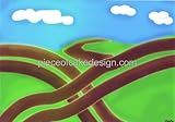 1/4 Sheet ~ ATV Offroad Background Birthday