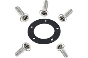 100TECH Marine Fuel Sending Unit Gasket Kit(NBR) Fuel Sending Unit Gasket Marine Fuel Sender Gasket Kit Fuel Tank Lid Rubber 