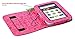 i-UniK Leapfrog Epic & Leapfrog Epic Academy Edition Case Custom Folio Kickstand Hand Strap Tablet case for Leapfrog Epic Tablet Bonus Stylus (Cute Pink)