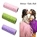 Xiaolanwelc@ 10YardX15cm Glitter Sequin Tulle Roll Crystal Organza Sheer Gauze Element Table Runner&Home Garden/Wedding Party Decoration (White)