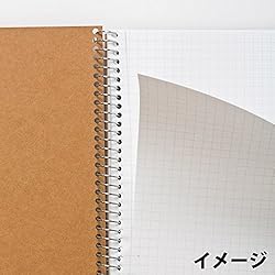 Maruman N246ES Ring Notebook, 0.2 inch (5 mm), Grid