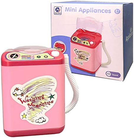 MAIKALUN Automatic Beauty Blender Cleaner,Strong Motor And Durable Spinner Which Removes All The Foundation Powder Harmful Bacteria Pink And Red By Random