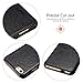 iPhone 6s Plus/6 Plus Case, Benuo [Litchi Pattern Series] Folio Flip Genuine Leather Case [Stand Function] [Card Holder] with Magnetic Closure for Apple iPhone 6 Plus/iPhone 6s Plus 5.5 inch (Black)