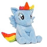 Little Pony Rainbow Dash Bank Plush Kids Money Bank