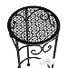 Pure Garden 50-LG1147 Stands – Set of 3 Indoor or Outdoor Nesting Wrought Iron Metal Round Decorative Potted Plant Accent Display Accessories (Black)thumb 4
