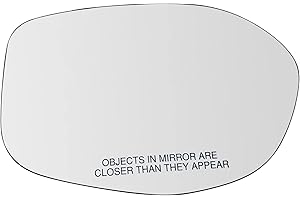 YEPARIE Right Passenger Side Mirror Glass Replacement For 2014 2015 2016 2017 HONDA ODYSSEY Mirrors - For HONDA ODYSSEY Side Mirror Glass With Rear Holder