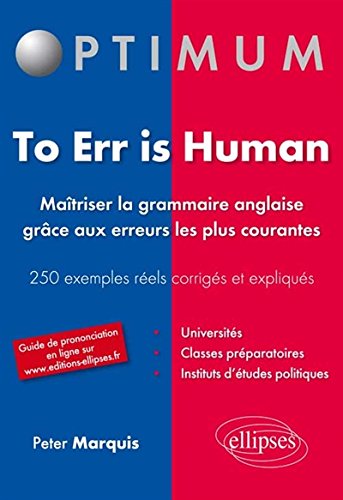 To err is human