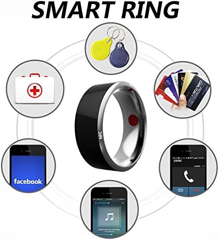 R3 Generation NFC Ring General Intelligent Accessories Intelligent Wearable Health Ring for iPhone Android (7#)