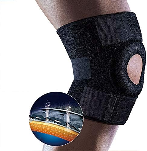 Zcf バスケットボール バドミントン ランニング スポーツ サッカー 膝 ケガ 男女兼用 暖かい 半月板膝プロテクター付き