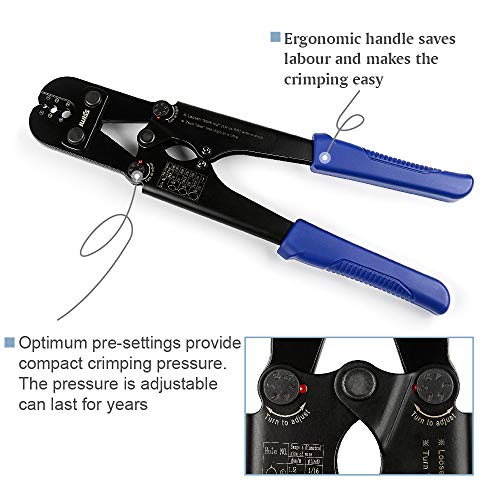 3 IWISS+Crimping+Aluminum+Sleeves+Ferrules