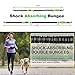 U-picks Hands-Free Dog Leashes, Running Dog Leash, Double Handle/Reflective/Bungee Belt, Medium Large Dog Training Walking Jogging Camping, Adjustable Waist Bag Pet Lead Set with Water Bottle Holder