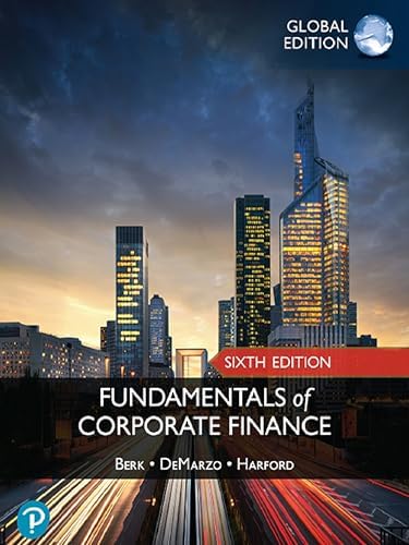 Amazon.com: Fundamentals of Corporate Finance (Berk, DeMarzo