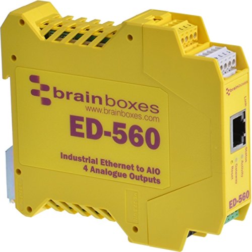 Brainboxes ED-560 Ethernet To To 4 Analog I/o Perp Select Current/voltage -22 +176f