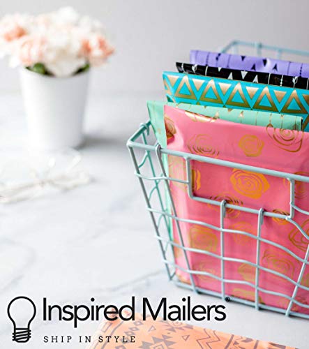 Inspired Mailers - Deluxe Gold Poly Mailers - 8.5x12, 10x13, 12.5x15.5 and 14.5x19 Size Options (10x13)