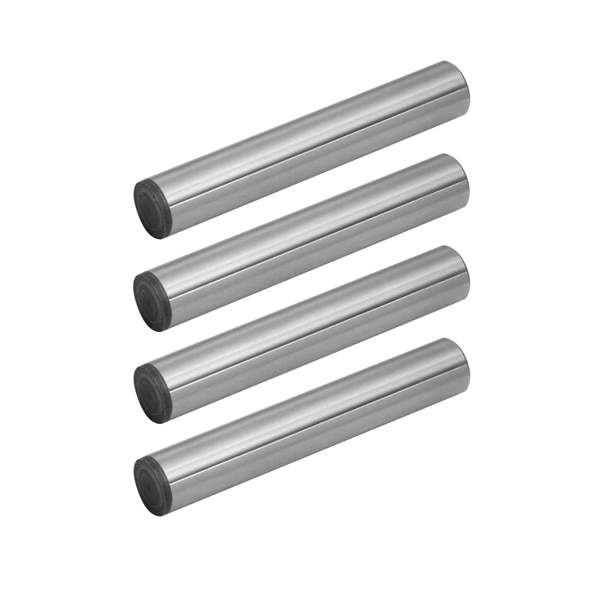 POWERTEC 71474 Hardened Steel Dowel Pins 1/2 Inch, Heat Treated and Precisely Shaped for Accurate Alignment, 4 Pack