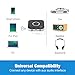 Wireless Audio Receiver Bluetooth Adapter, Siroflo Wireless Bluetooth 4.0 Receiver Audio Adapter (NFC-Enabled) for Sound System