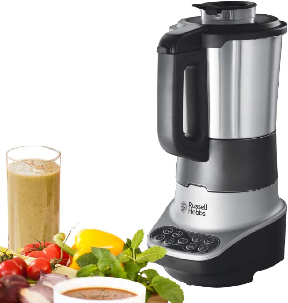 Russell Hobbs Soup & Blend 2in1 Heating Blender, 8 Preset