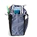 HDE Expandable Handbag Insert Purse Organizer with Handles (11X6.3X3.5) - Black