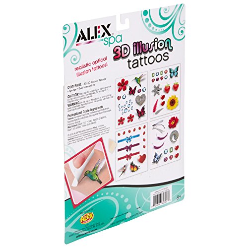 ALEX 3D Illusion Tattoos