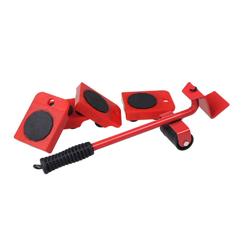 5 Packs Furniture Lifter Tool Set, Heavy Duty Furniture Sliders, Easy and Safe Moving, Max 150KG/331LBS, Furniture Movers with Lifters