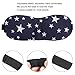 3PCS Sleep Mask Night, Eye Mask for Sleeping with Adjustable Strap, Comfortable & Soft for Women and Men, Sleeping Aid, 3D Contoured Blindfold for Travel, Shift Work, Blocks Light, Black/Purple/Star