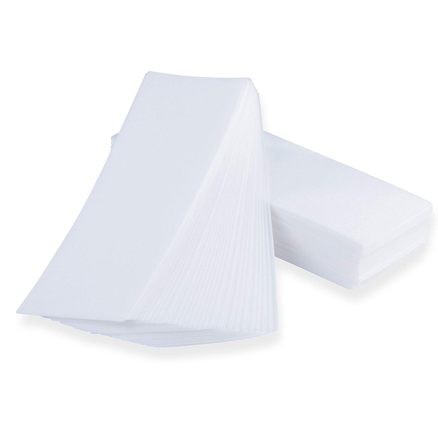 Omwah Beauty Professional Salon Grade Facial and Body Non Woven Epilating Wax Strips Large 3 x 9 Hair Removal (200 Count)