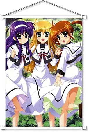 Amazon 魔法少女リリカルなのは B2タペストリー 月村すずか アリサ バニングス 高町なのは 728mm X 515mm アニメ 萌えグッズ 通販