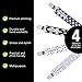 Baby Pacifier Clip Holder for Boy and Girl - 4 Pack Teething Clips for Babies, Perfect for Binky, Soothie & Stuffed Animal Toys