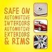 Goo Gone Automotive - Cleans Auto Interiors, Auto Bodies and Rims, Removes Bugs & Stickers - 1 Ounce