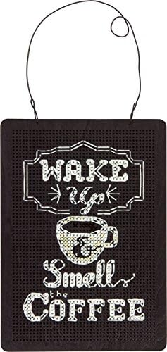 Dimensions Coffee Wood Sign Kit, 72-74137