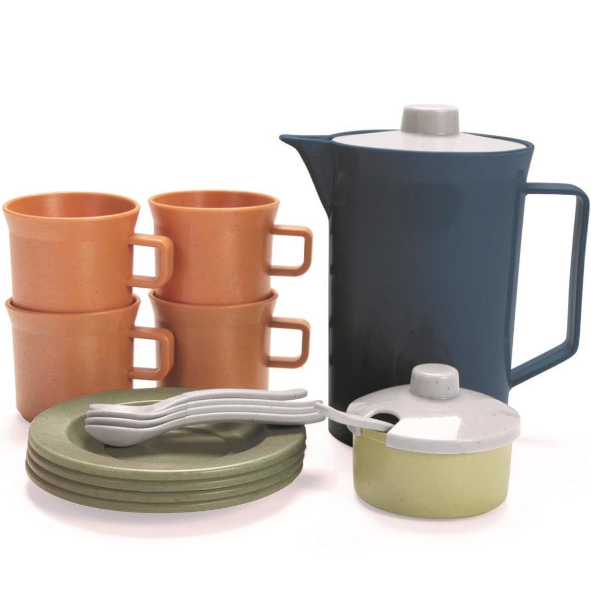 Dantoy Organic Coffee Service Gift Box Children Educational Toy Outdoor Fun