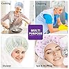 Woospa-Shower-Caps-for-WomenMen-3-Pack-Waterproof-Reusable-Bath-Cap-30cm-Width-with-Elastic-Band Woospa Shower Caps for Women/Men 3 Pack Waterproof & Reusable Bath Cap 30cm Width with Elastic Band (Pack of 3)