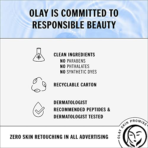 OLAY REGENERIST HYALURONIC + PEPTIDE 24 GEL FACE MOISTURIZER, FRAGRANCE-FREE, TRIAL SIZE, .5 OZ