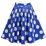 Fancyqube Women's Cute Dinosaur Sloth Panda Avocado Print Flared Mini Skirt