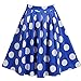 Fancyqube Women's Cute Dinosaur Sloth Panda Avocado Print Flared Mini Skirt